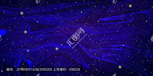 抽象藝術畫布星空