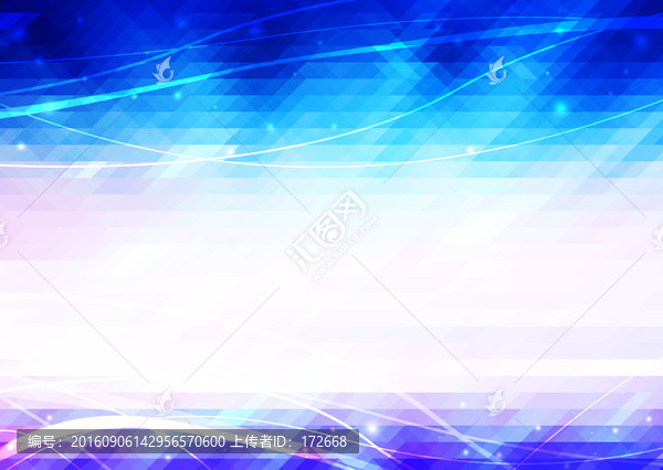 藍(lán)色科技炫彩夢(mèng)幻背景