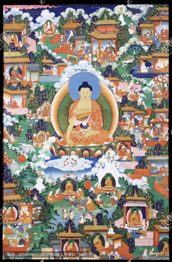 唐卡（高清合層）