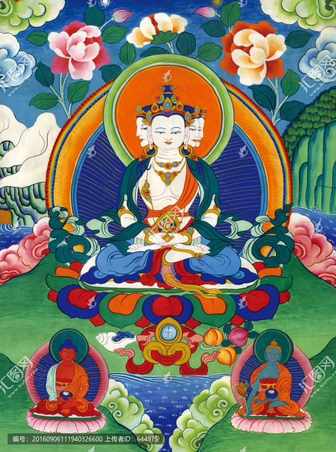 唐卡（高清合層）