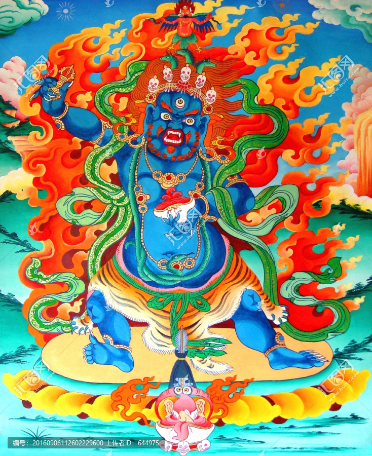 唐卡（高清合層）
