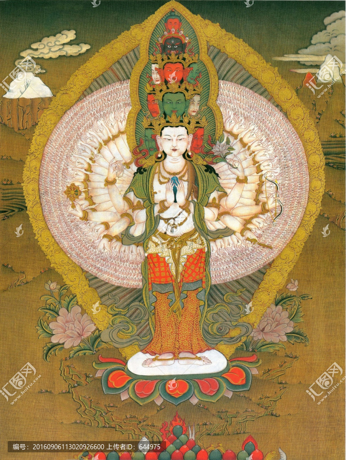 唐卡（高清合層）