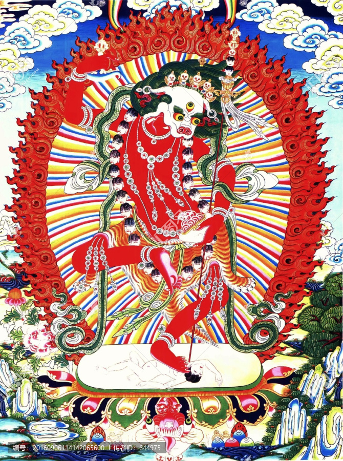唐卡（高清合層）