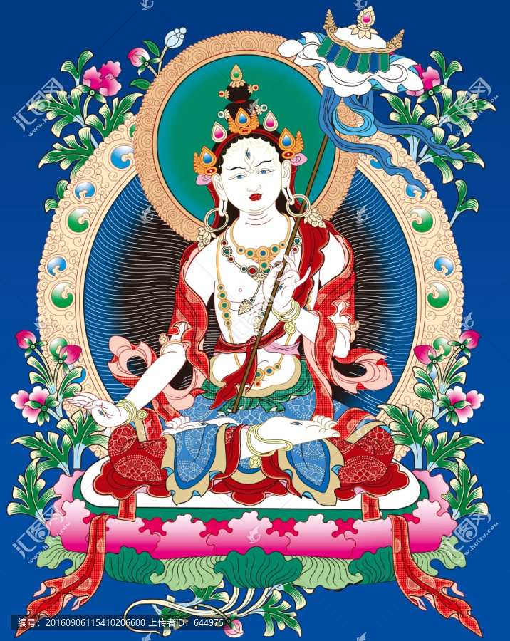 唐卡（高清合層）