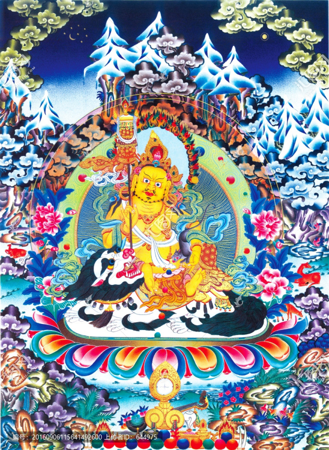 唐卡（高清合層）