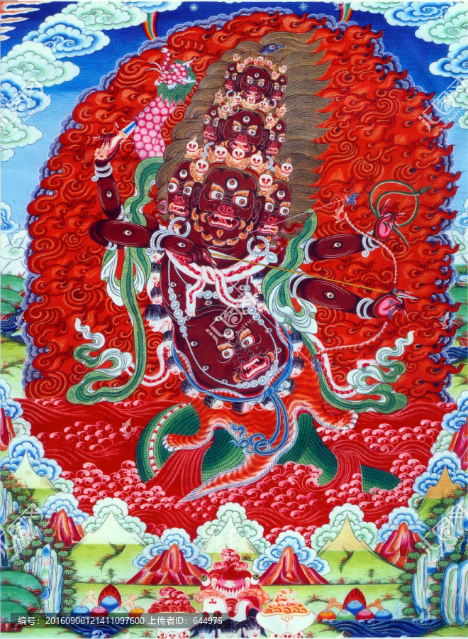 唐卡（高清合層）