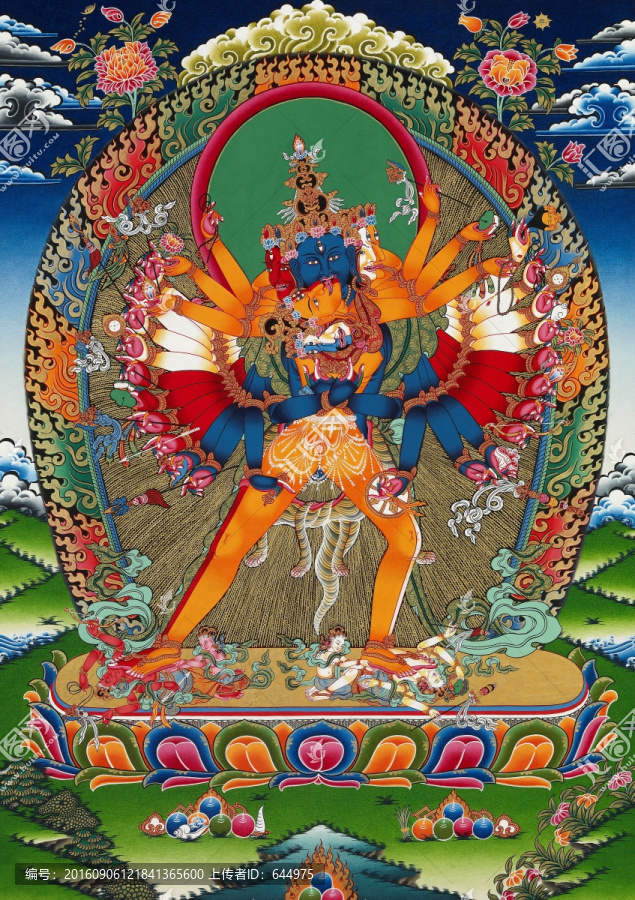 唐卡（高清合層）