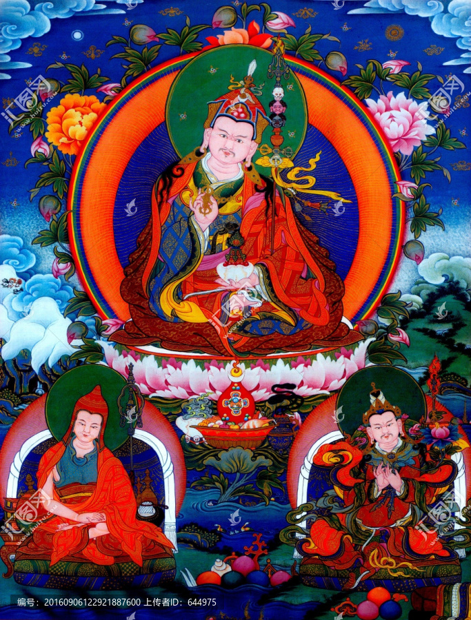 唐卡（高清合層）