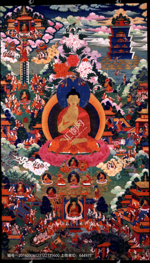 唐卡（高清合層）