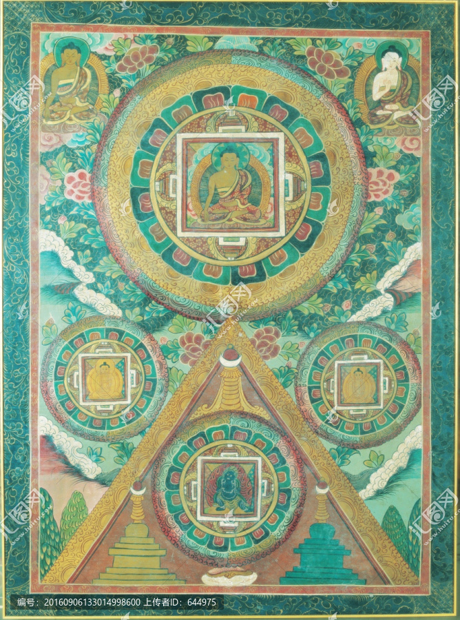 唐卡（高清合層）