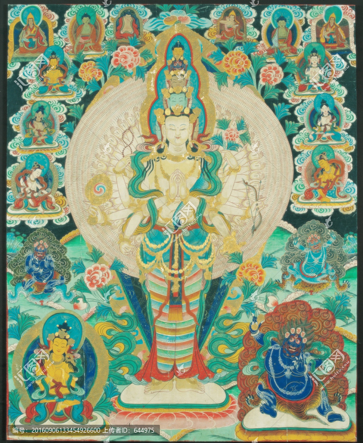 唐卡（高清合層）