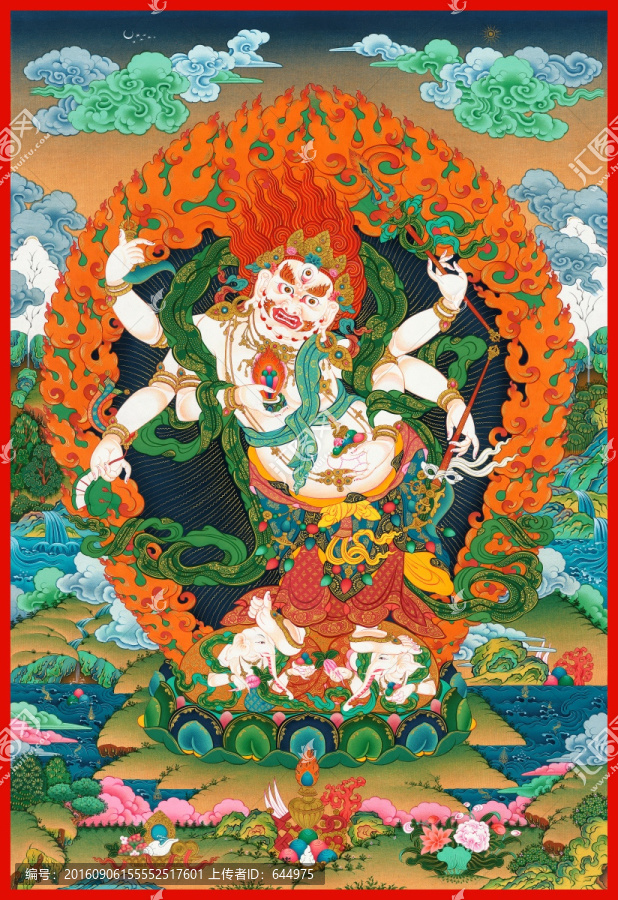 唐卡（高清合層）
