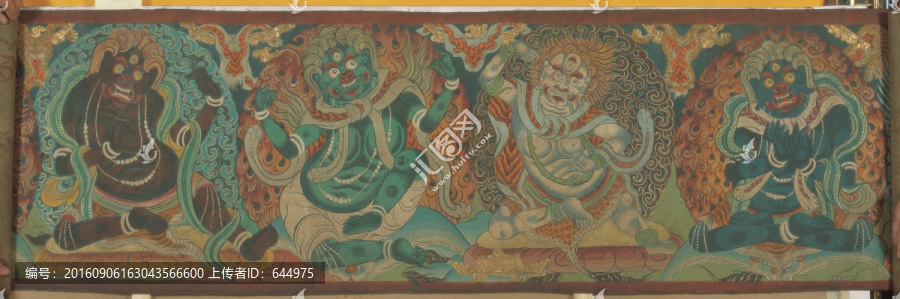 唐卡（高清合層）
