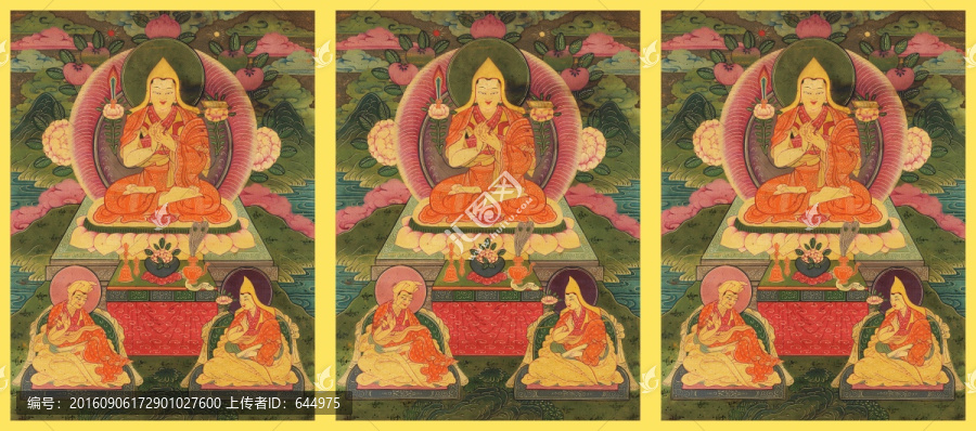 唐卡（高清合層）