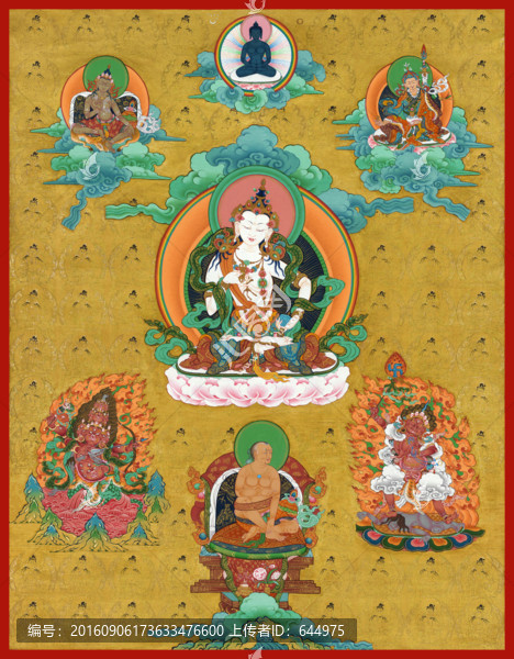 唐卡（高清合層）