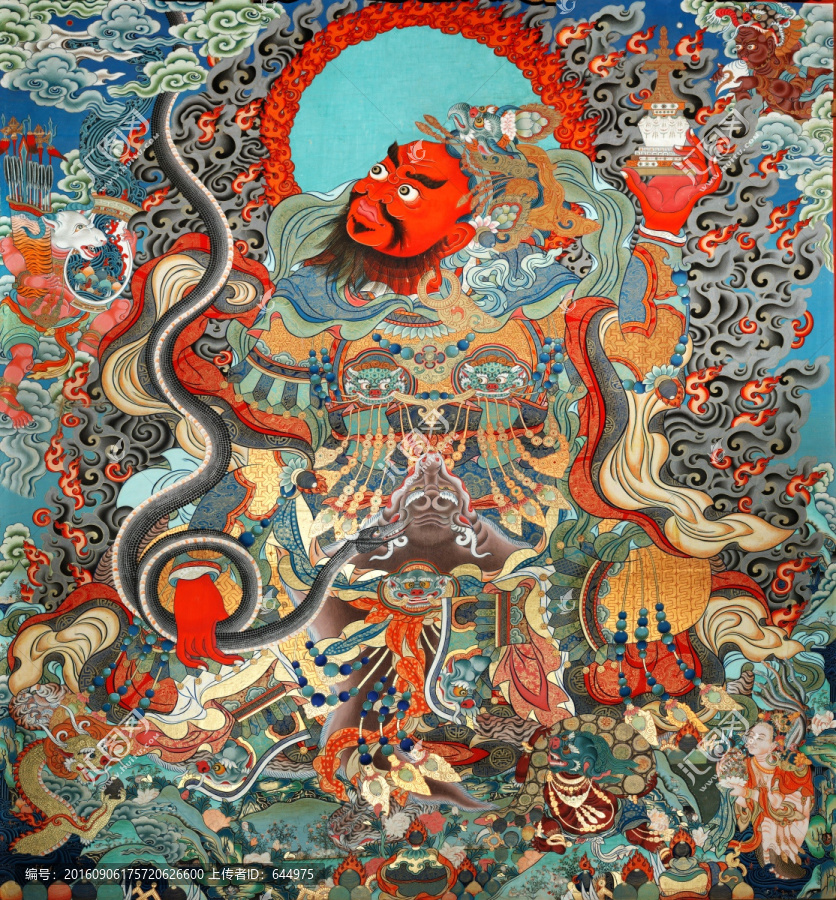 唐卡（高清合層）