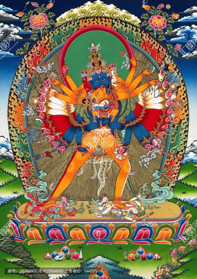 唐卡（高清合層）