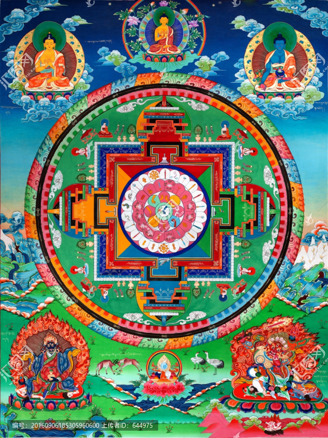 唐卡（高清合層）