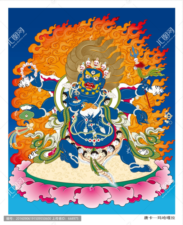 唐卡（高清合層）
