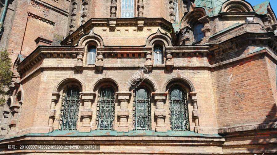 欧式建筑的窗户