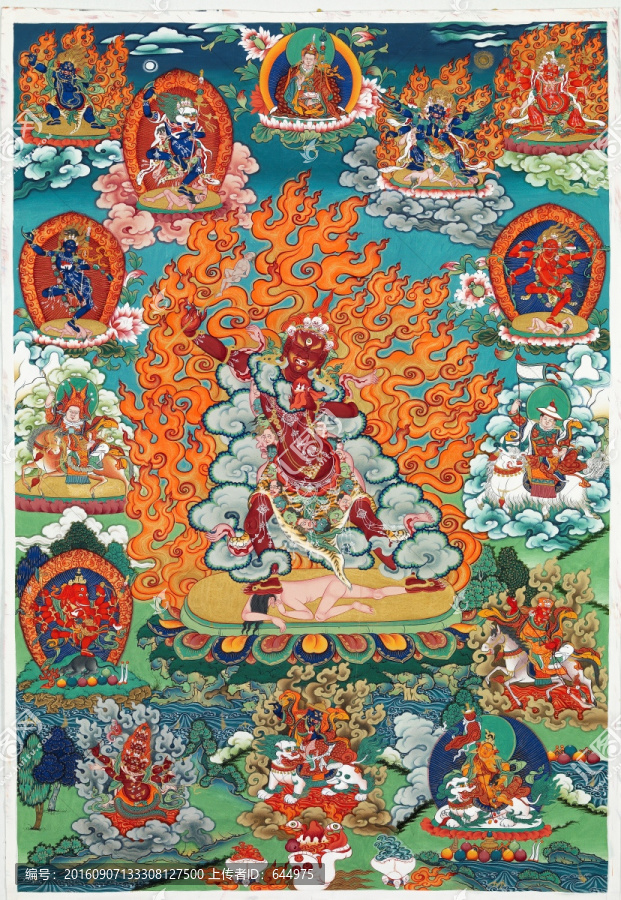 唐卡（高清合層）