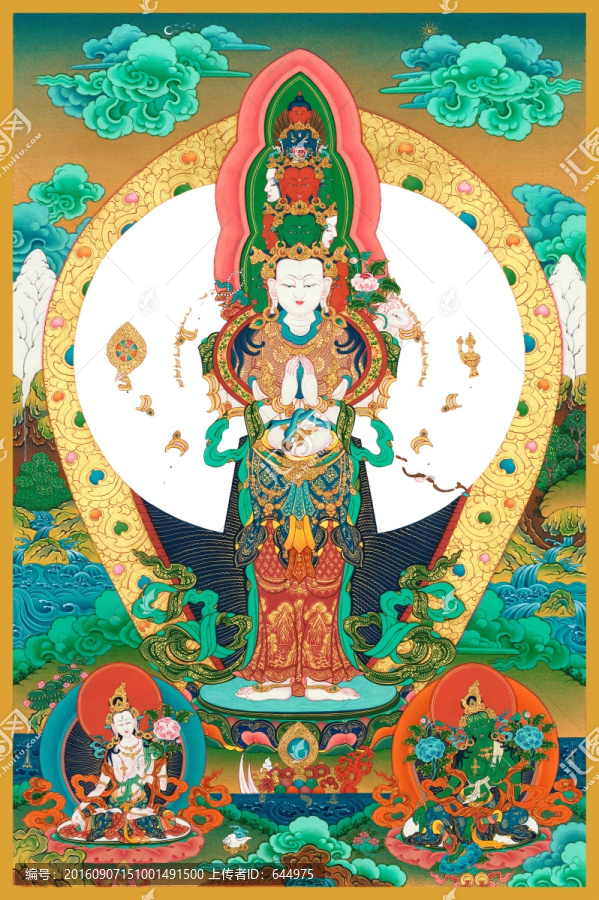 唐卡（高清合層）