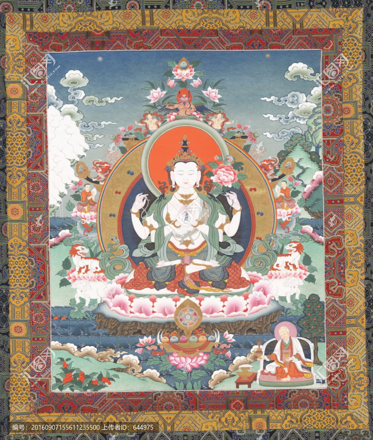 唐卡（高清合層）