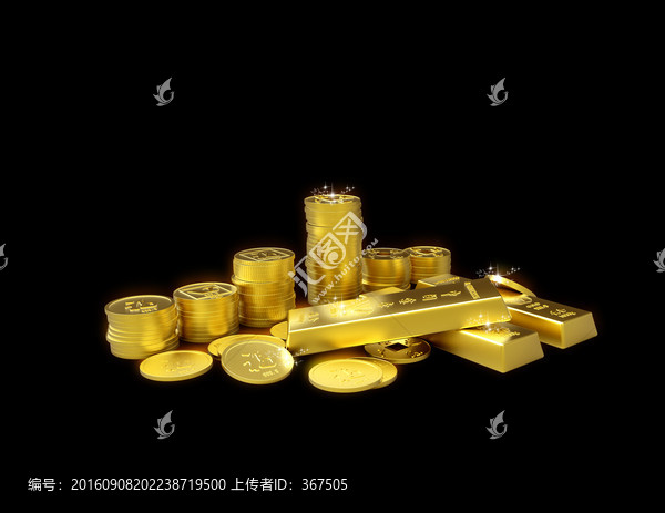 黃金,銅錢,金條,古幣,金黃色