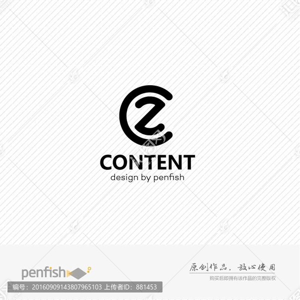 字母CZ組合LOGO