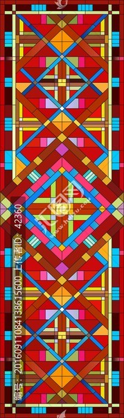 抽象線條壁畫