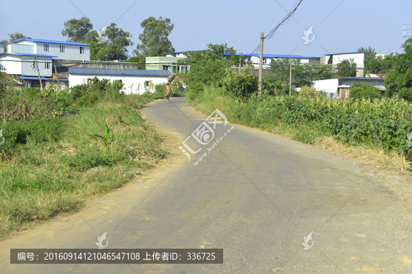 乡村风光,城市近郊农村村庄