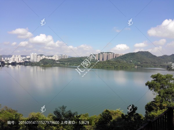 深圳水库东湖公园大坝仙湖植物园