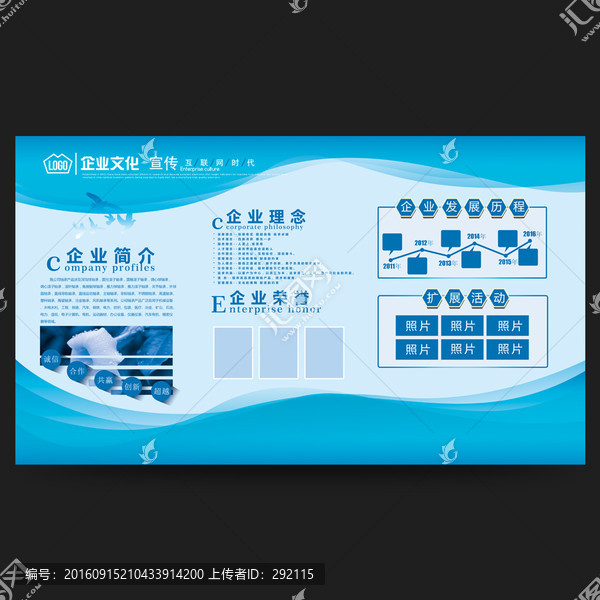 公司簡(jiǎn)介展板