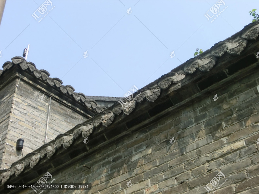 徐州古建筑群户部山之墙头瓦设计