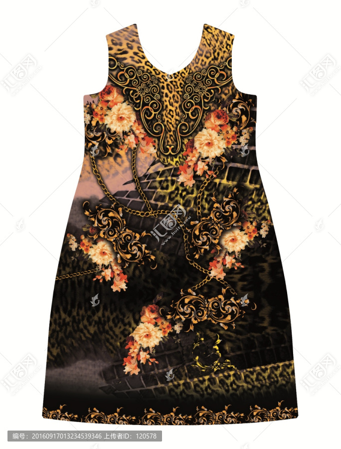 數(shù)碼印花版裁片定位花