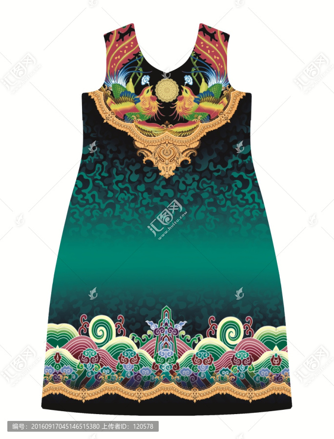 數(shù)碼印花版裁片定位花