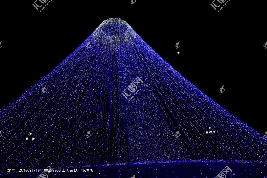 灯光节,富士山