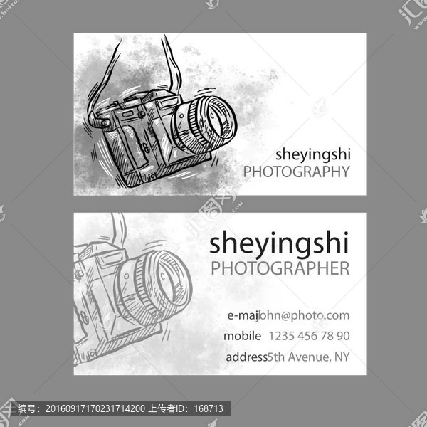 高檔精美名片