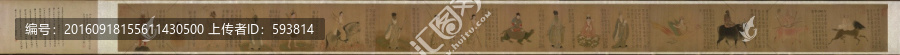 唐,梁令瓚,星宿圖,（宋摹本）