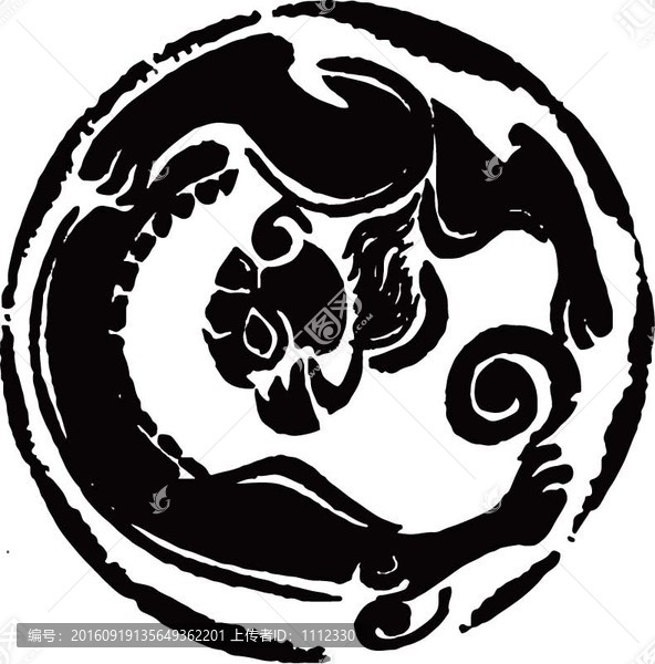 古代鳥(niǎo)底紋
