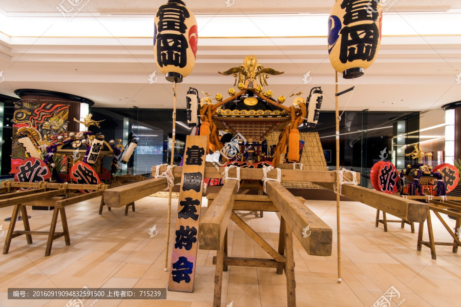 富冈八幡宫大祭日本传统文化