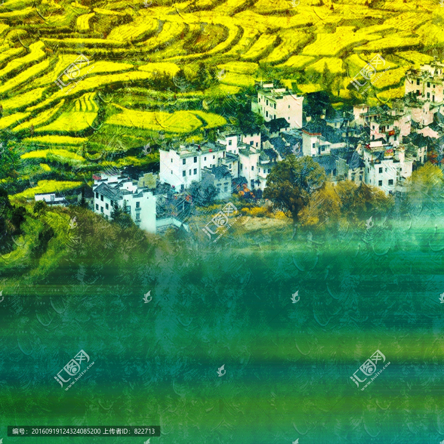 婺源油畫