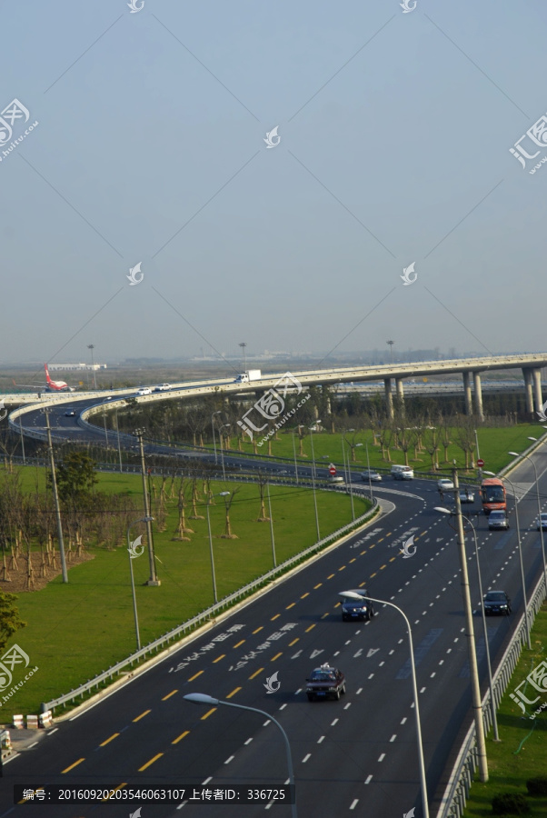 上海浦东机场,路桥建筑