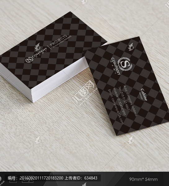 黑色名片,高檔名片,創(chuàng)意名片