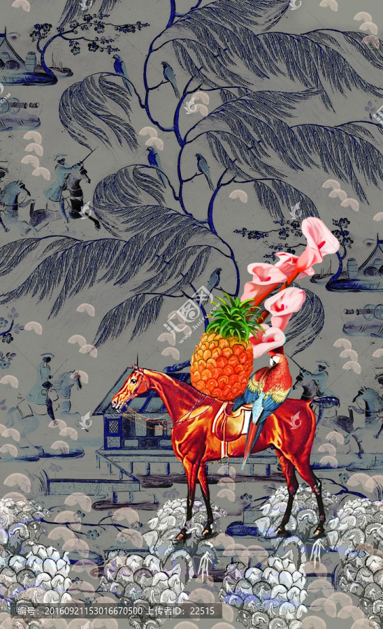 定位花不分層