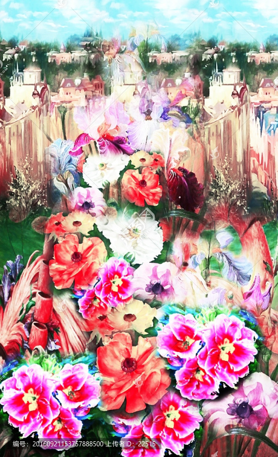 定位花不分層