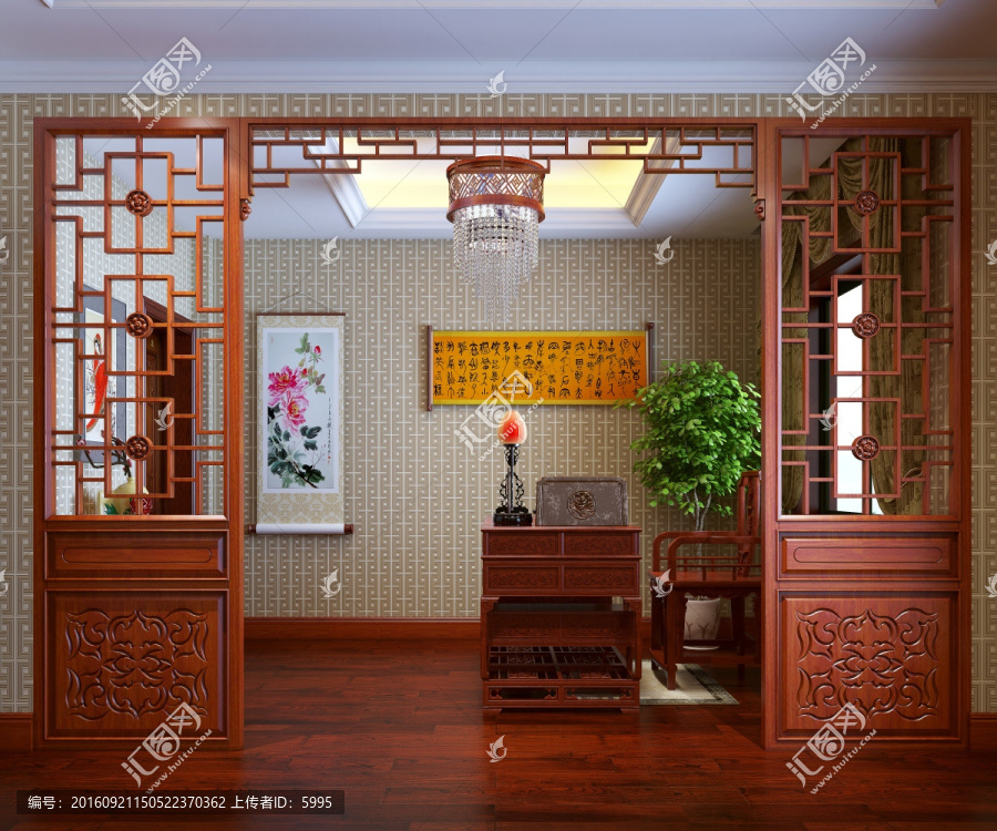 中式埡口屏風(fēng)