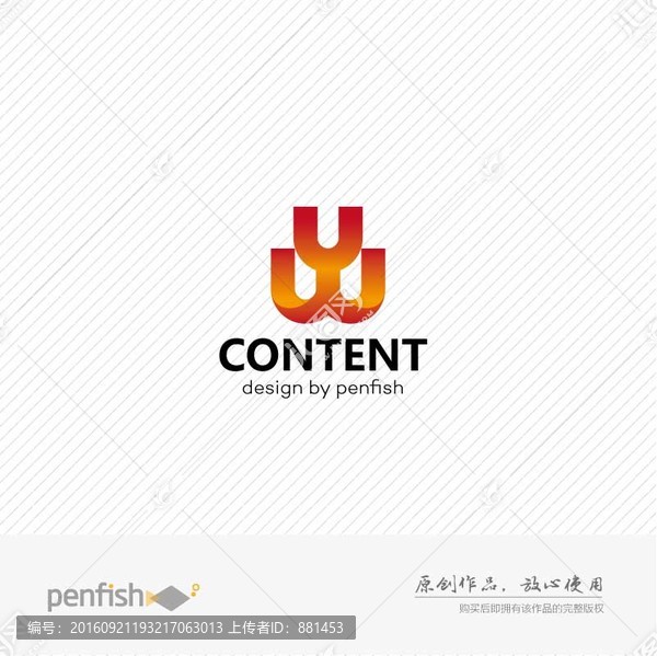 字母wy,品字LOGO