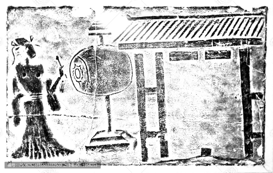 拓印石碑