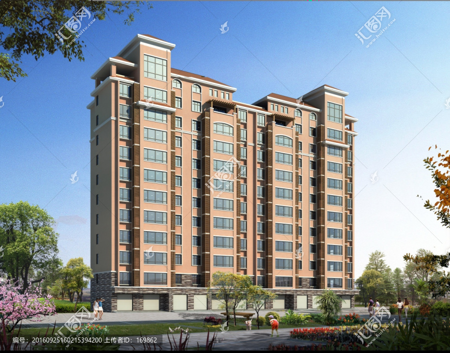 住宅樓效果圖